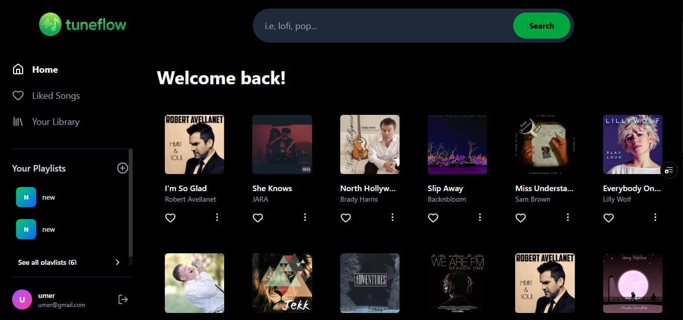 Tuneflow Music Streaming